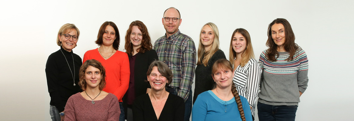 Gruppenbild des Ergotherapie-Teams Gruppenbild des Ergotherapie-Teams